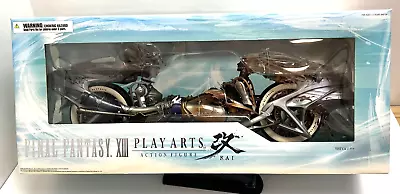 Final Fantasy XIII Play Arts: Kai Shiva Sisters Stiria & Nix Bike Action Figures • $389.96