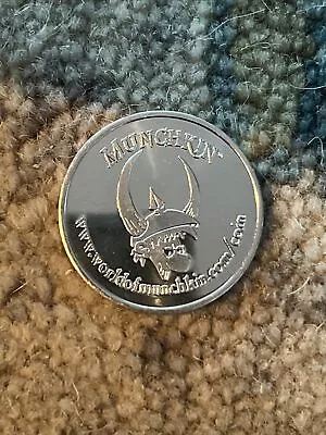 Steve Jackson Games : MUNCHKIN 2012 Silver Piece (Promo) Coin - Axe Cop - RARE • $18.99