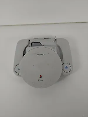 SONY PLAYSTATION PS ONE PS1 MINI SLIM VIDEO GAME CONSOLE PARTS/REPAIR. Powers On • $12