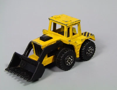 £3.50 • Buy Vintage Matchbox #29 Tractor Shovel, Yellow, Unboxed & Playworn 1976