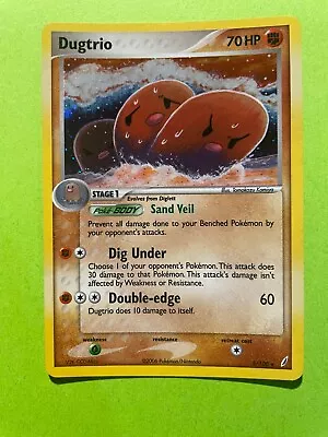 Pokemon - Crystal Guardians - Dugtrio 5/100 HOLO • $55.99