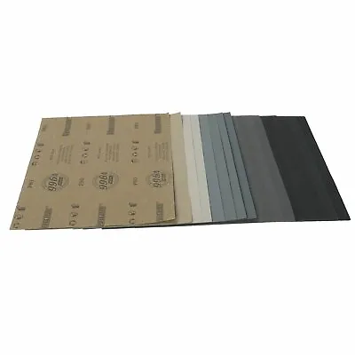 9x11  SANDING SHEETS Wet/Dry Silicon Carbide Sandpaper Grits 80-7000 Grits • $6.29