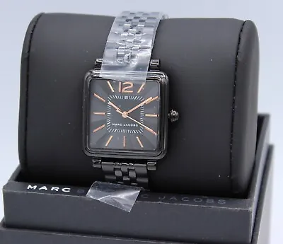 New Authentic Marc Jacobs Vic Black Women's Ladies Mj3518 Watch • $109.99