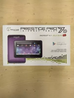 Visual Land Prestige Pro 7D Tablet Android 4.1 Jelly Bean 1314 • $18.48