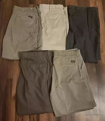 Mens Dress Pants Lot Size 40x30 - Lot Of 5 - Wrangler George Haggar • $20