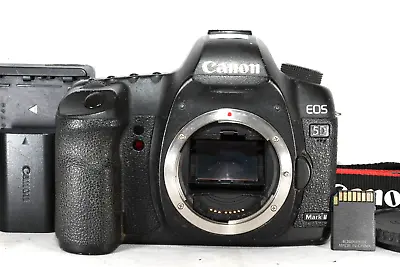 Canon 5D Mark II 5D2 Digital SLR Camera (Body Only) W/accessories • $599