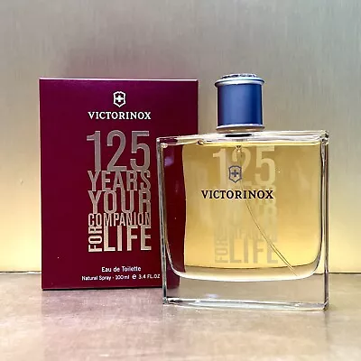 Victorinox 125 Years Your Companion For Life Men Cologne 3.4oz EDT Spr New (BQ16 • $36.95