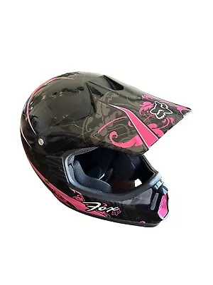 Fox Racing Tracer Pro Girls Motocross Motorcycle Racing Helmet XS 53-54cm • $98