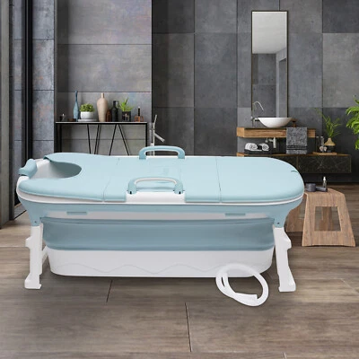 $151.50 • Buy Adult Bathtub Portable Shower Household Large Folding Water SPA Bath Tub Bucket