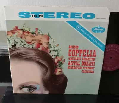 DELIBES - COPPELLA ANTAL DORATI Mercury Living Presence STEREO LP SR-2-9005 • $14.96