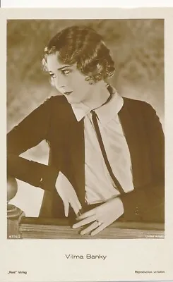 VILMA BANKY Original Vintage 1920s ROSS VERLAG DBW Silent Postcard / Photo • $14.95