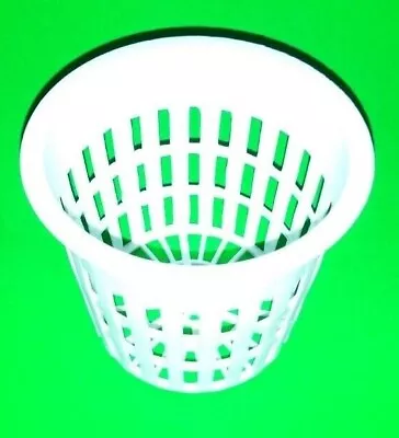 3  NET CUP POTS 2 /6 / 25 / 50 / 100  For HYDROPONIC GROW BOX SYSTEMS Quick Ship • $6.25