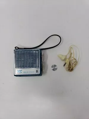 AITC Micro Radio Soild State 8 Model M1108 Blue SEE DESCRIPTION • $84.99