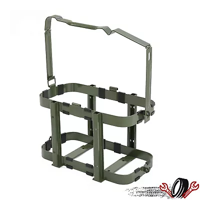 Green Jerry Can Holder Mount 5 Gallons/20L Fuel Gas Can Rack Steel • $30