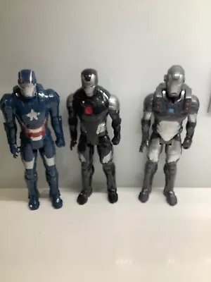 Marvel Figures 12 Inch Figures Avengers Iron Man War Machine Iron Patriot • £3.99