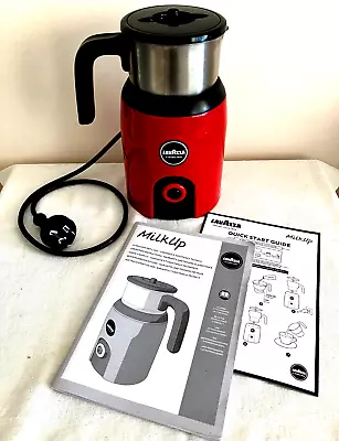 *Lavazza* A Modo Mio Electric Milk Frother Cherry Red & Black. With Manual. • $60