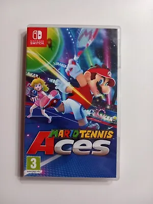 Mario Tennis Aces Nintendo Switch Game + Tennis Rackets  • £40