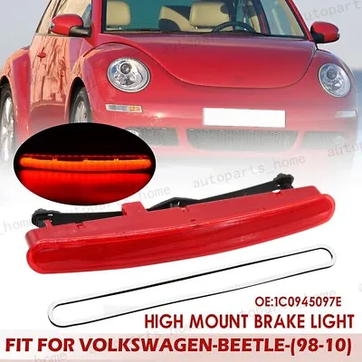 For VW Beetle 1998-2010 2007 2009 1C0945097E Red 3RD Third Brake Stop Lamp Light • $22.90