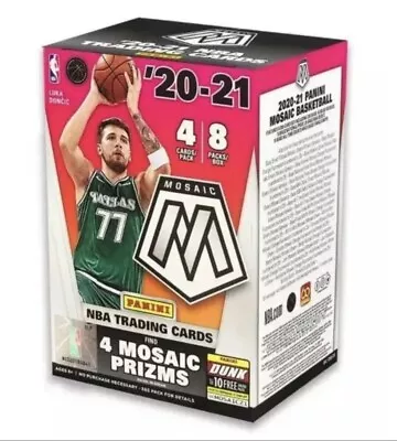 2020-2021 Panini Mosaic NBA Basketball Blaster Box SEALED Edwards Tyrese Rc Yr • $22.96