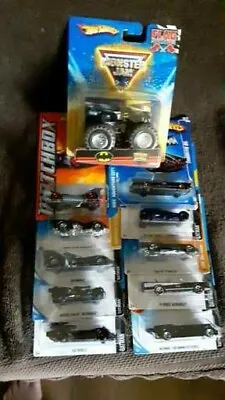 Lot Of 11 Assorted Hot Wheels Batman Vehicles 1 Matchbox (2008 To 2017) • $40
