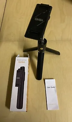 Gritin Bluetooth Selfie Stick | 3 In 1 Tripod Extendable & Portable | New • £9.99