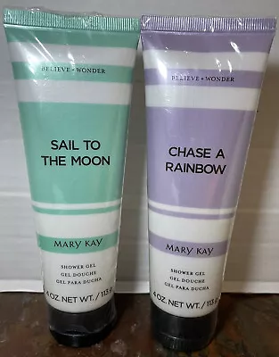 Mary Kay Sail To The Moon/Chase A Rainbow Shower Gel Lot 2 4 Oz • $18