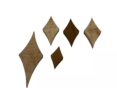 Wood Diamond Inlays Woodworking Maple Osage Orange Bows Furniture Knife Gunstock • $65