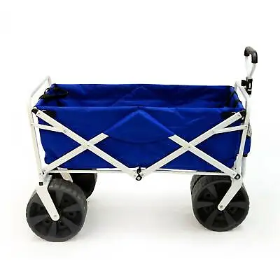 Mac Sports Folding Heavy Duty All Terrain Beach Utility Wagon Cart (Open Box) • $126.78