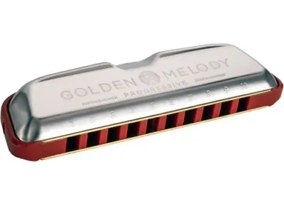 Hohner Golden Melody Progressive Diatonic Harmonica Key Of F New! • $59.99