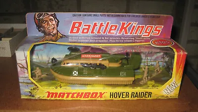 Battle Kings K-105 Hover Raider NEW Matchbox 1974 W/Box England Vintage MIB • $55