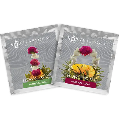 $7.95 • Buy Teabloom Rising Spring And Eternal Love Jasmine Blooming Tea Flowers