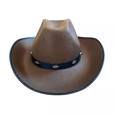 Baby Cowboy Hat Hats Brown Toddler Kids Party Cowboy Hats Cowboy Hats For Kids • $6.99