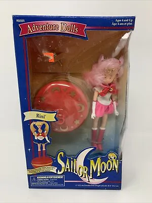 Vintage 1997 Sailor Moon Rini Adventure Dolls 6” With Stand Irwin Toy • $117.94