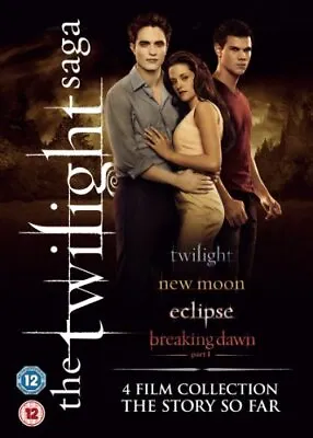 The Twilight Saga 1-4 DVD (2012) Kristen Stewart Condon (DIR) Cert 12 4 Discs • £4.49