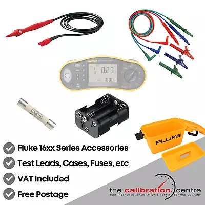 Replacement TEST LEADS  Accessories FLUKE 1652C 1662 Multifunction Tester • £49.99