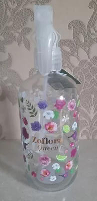 Zoflora Queen Refillable Glass Spray Bottle Limited Edition - Brand New • £6