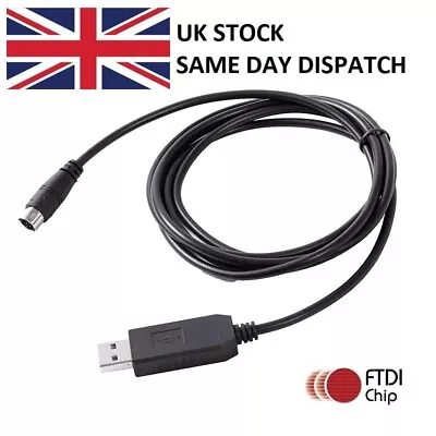 UK FTDI USB CAT Programming Cable Yaesu FT100D FT817ND FT818 FT857D FT897D CT62 • £15.95