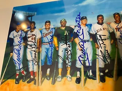 1988 Framed 500 Home Run Club 11 Autographs Photo From Local Collectors Estate • $599.99