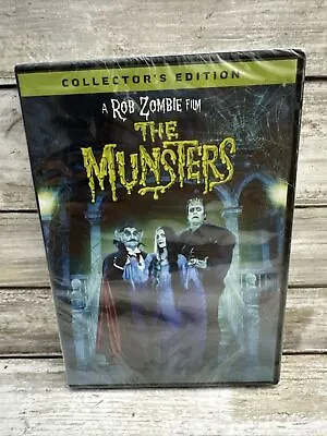 The Munsters DVD 2022 A Rob Zombie Film Collectors Edition New Sealed • $10.95