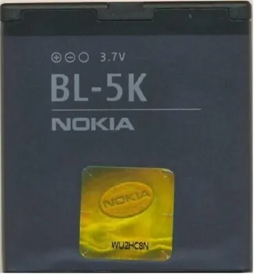 $8.99 • Buy NEW OEM Original Nokia BL-5K Battery For Astound C7 N85 N86 Oro X7 C7-001 701 B