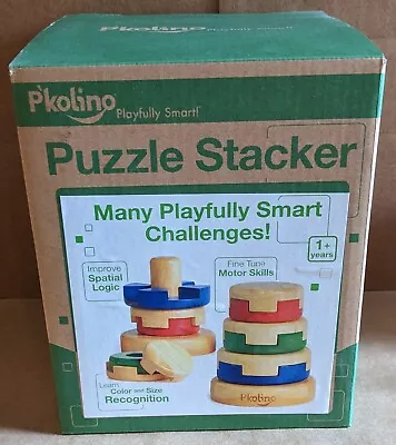 PKTYMSMC - Puzzle Stacker By P'kolino - Multiple Ways To Stack - Ages 1+ • $26