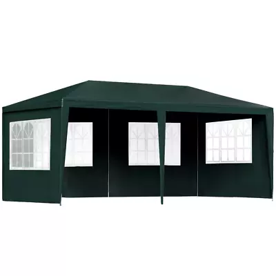 Instahut Gazebo 3x6 Outdoor Marquee Gazebos Wedding Party Camping Tent 4 Wall Pa • $104.79