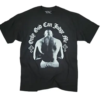 Tupac Shakur Men's Official Licensed T Shirt-ONLY GOD CAN JUGE ME - XL-2XL-3xl • $15.29