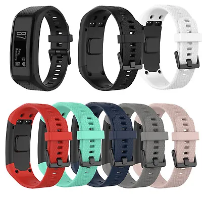 TPU For Garmin Vivosmart HR Watch Band Bracelet Wristband Strap Replacement Soft • $17.59