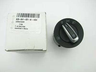 NEW GENUINE Headlight Headlamp Head Light Switch OEM For VW 3C8941431BXSH • $34.95