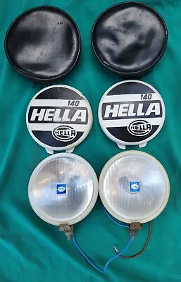 Hella 140 Driving Lights Pr Pencil Driving Light Black Ford Holden Toyota Mazda  • $299.99