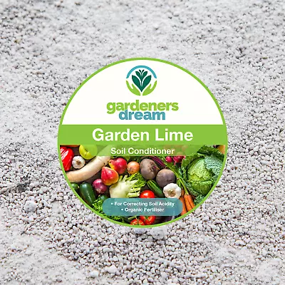 GardenersDream - GARDEN LIME - SOIL CONDITIONER PLANT FOOD GARDEN FERTILISER • £27.99