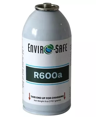 R600a  HC  New Modern Organic Coolant Enviro-Safe R600a (1) 6 Oz. Can • $16