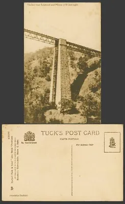 India Old Tuck's Postcard Viaduct Near Kelakund And Mhow 130 Feet High Bridge • £7.99