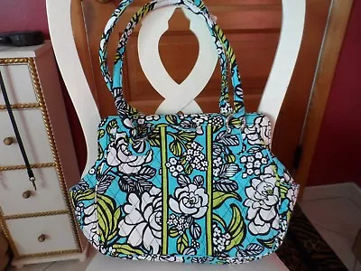 Vera Bradley Frame Bag In Island Blooms Pattern  EUC • $36